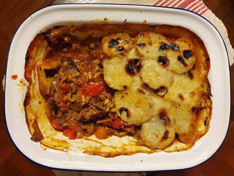 Dairy-free moussaka