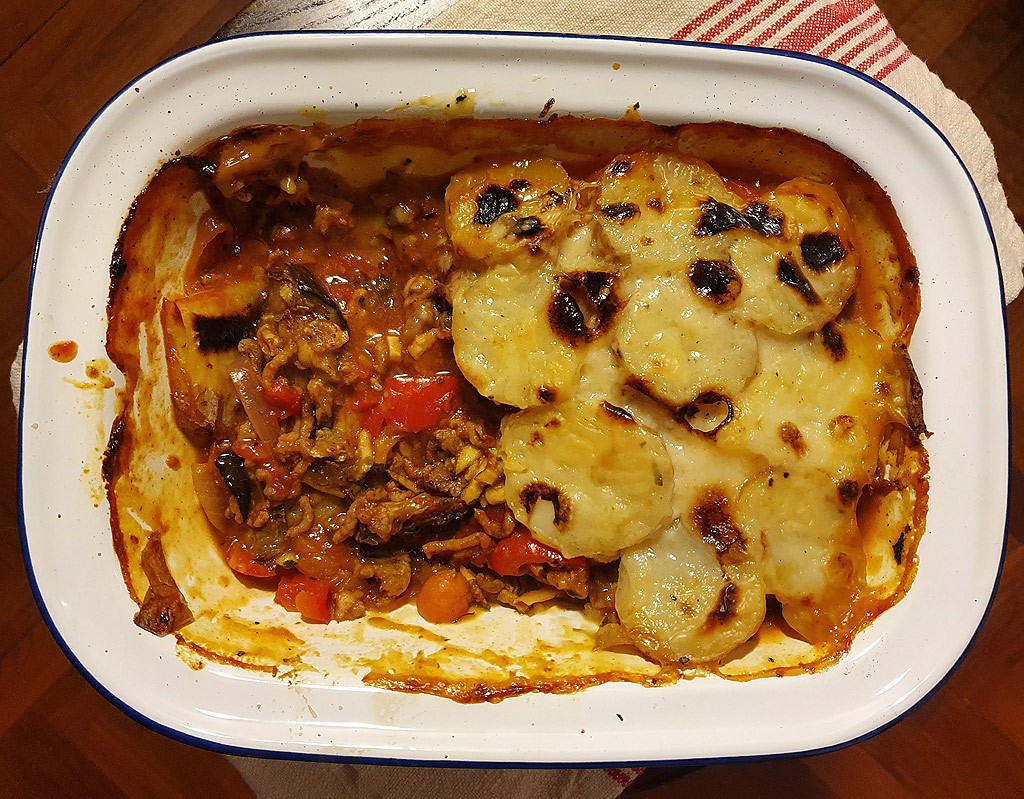 Dairy-free moussaka