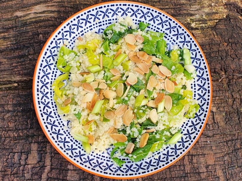 Zesty spring couscous