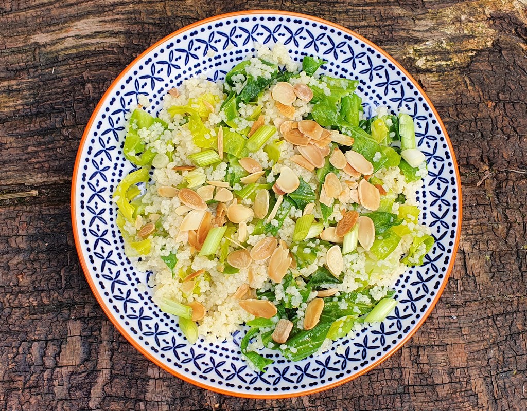 Zesty spring couscous