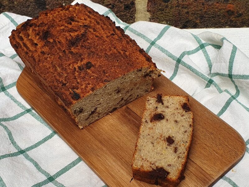 Almond and quinoa banana bread