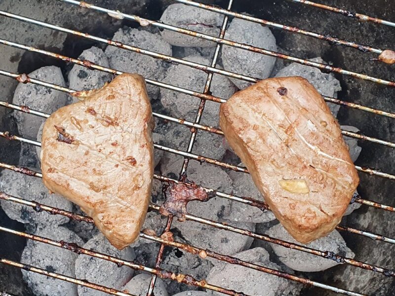 BBQ Tuna Steaks