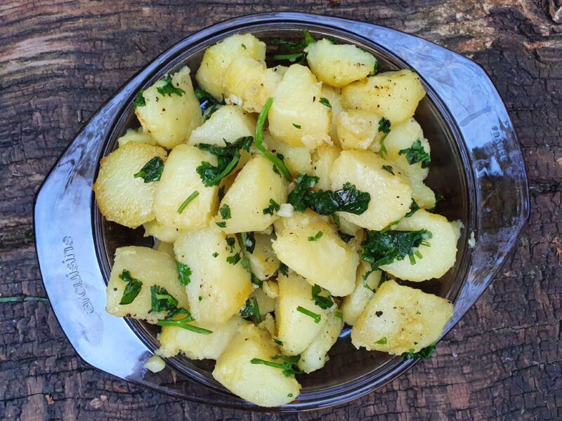 Garlic and herb sautéed potatoes