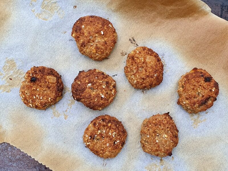 Ginger oat cookies