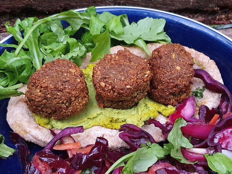 Zesty falafels