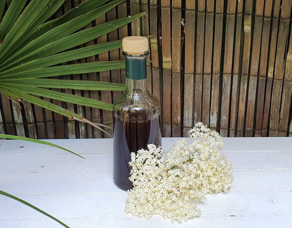 Elderflower syrup