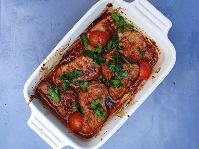 Mexican style tenderloin medallions