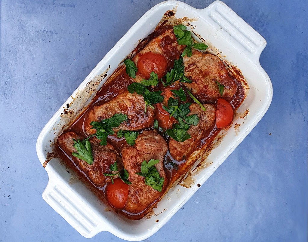 Mexican style tenderloin medallions