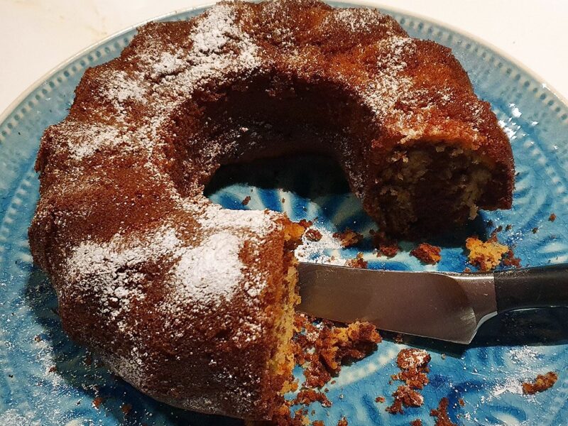 Dairy-free marble bundt cake