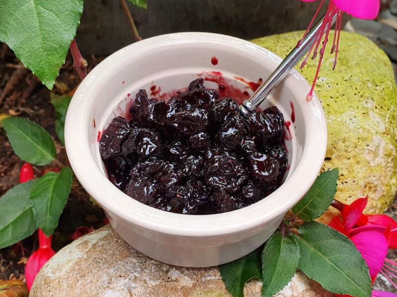 Easy blueberry jam