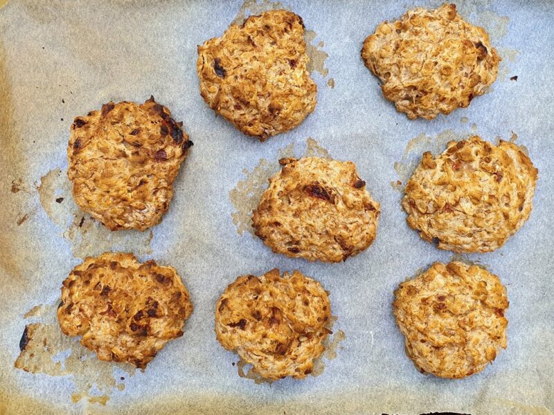 Gluten-free vegan apricot cookies