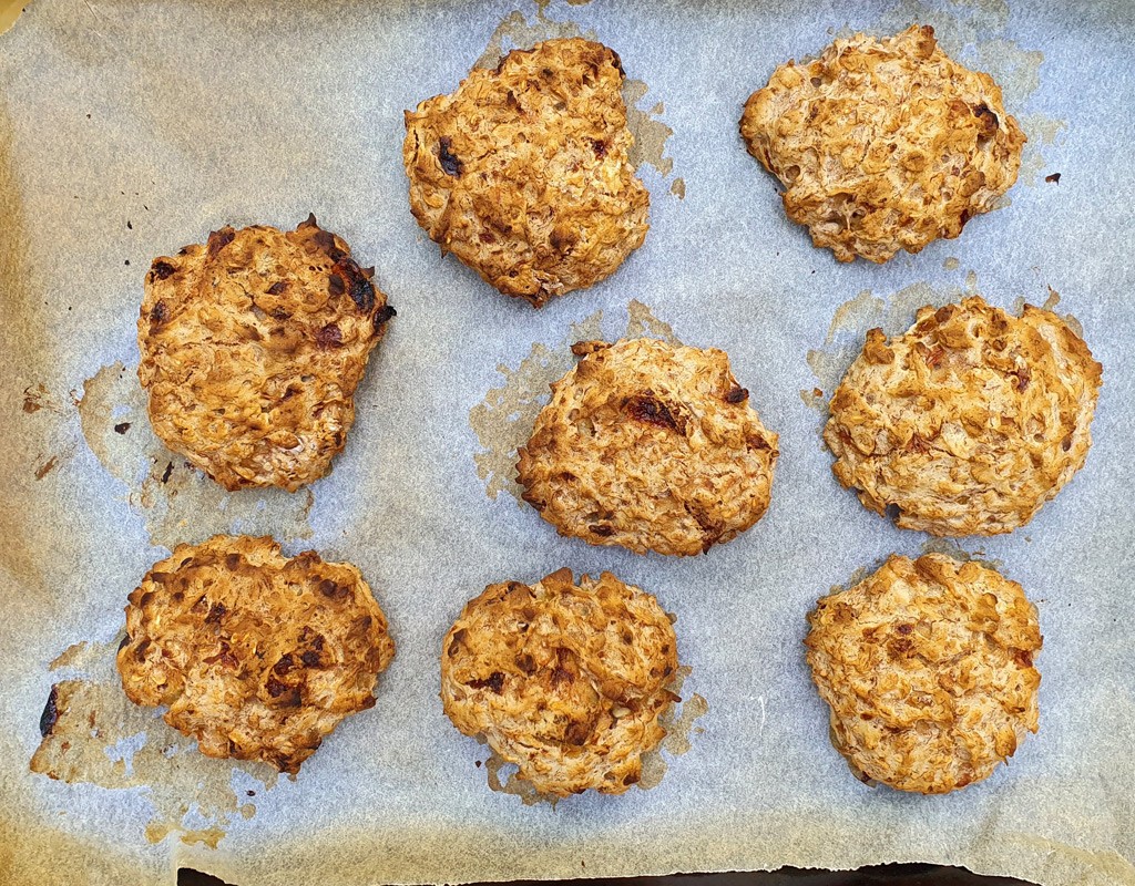 Gluten-free vegan apricot cookies