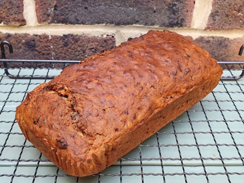 Healthy gluten-free banana bread