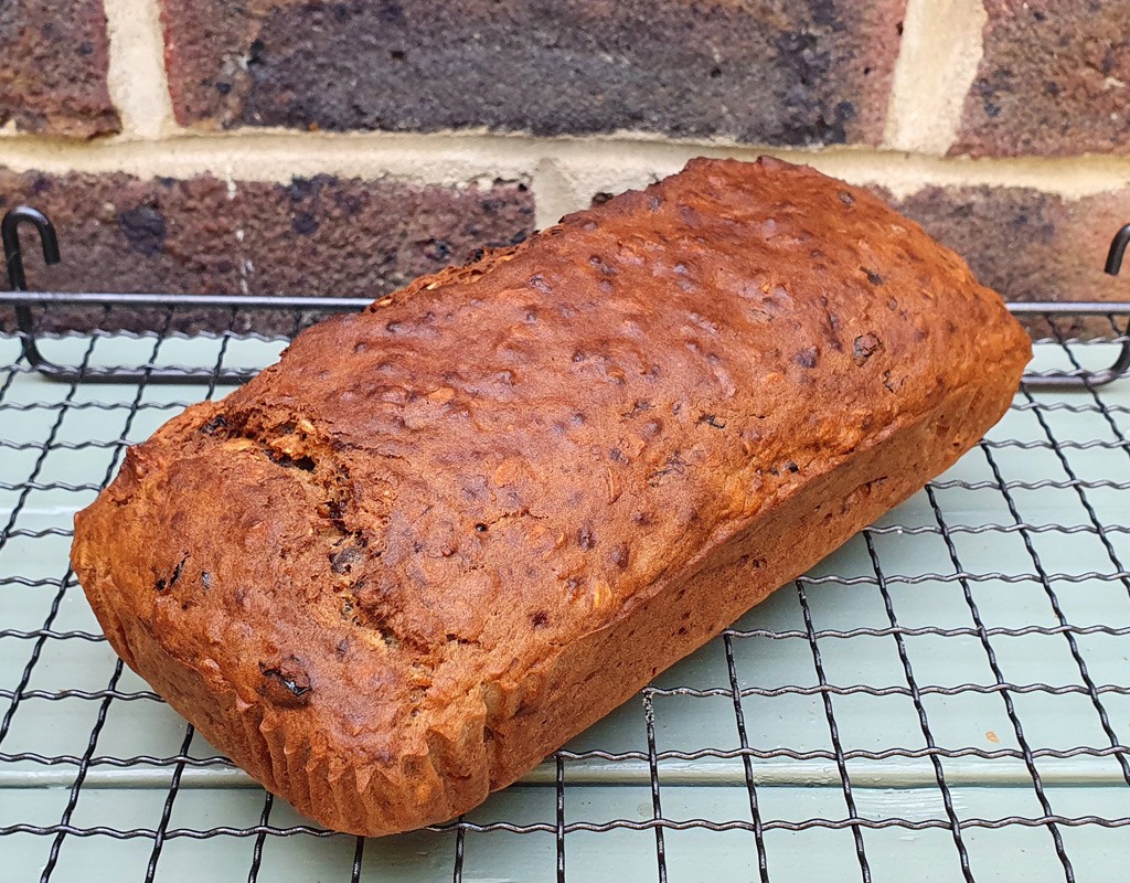 Healthy gluten-free banana bread