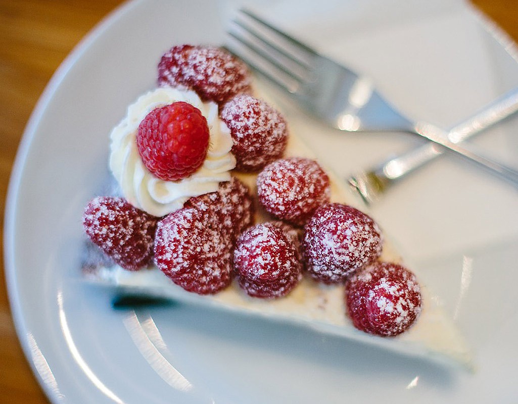 Raspberry cheesecake