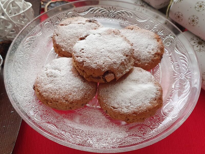 Chestnut and mincemeat scones