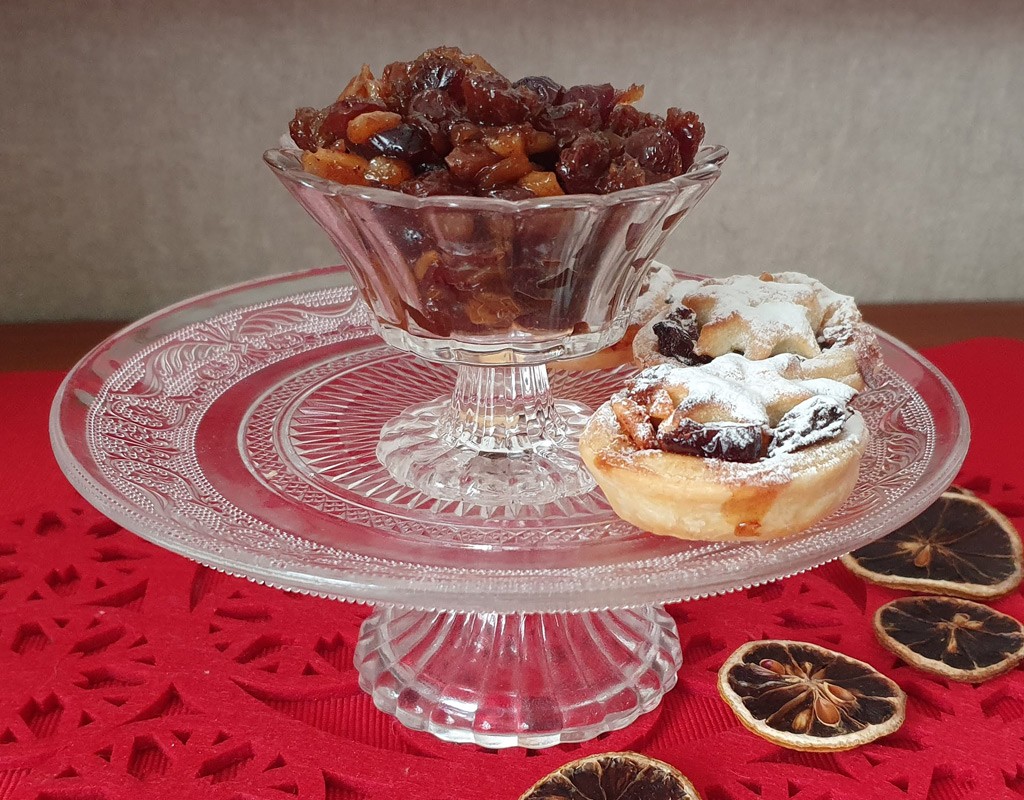 Cranberry and almond mincemeat