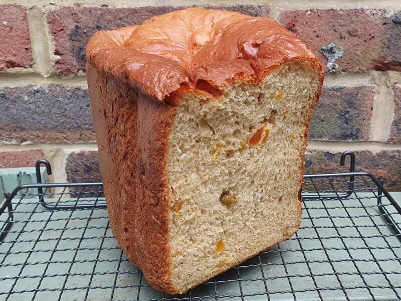 Apricot & Pistachio Brioche Bread