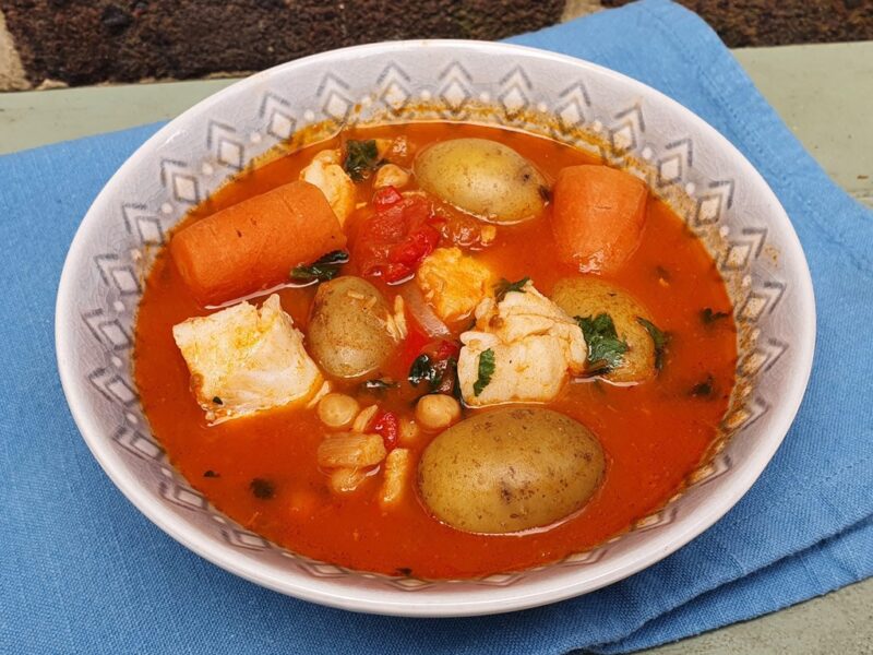 Mediterranean fish stew