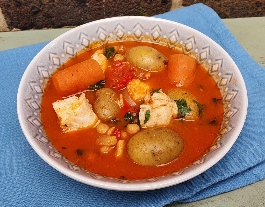 Mediterranean fish stew