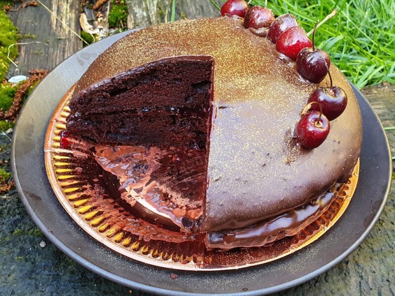 Gluten and dairy free chocolate cake