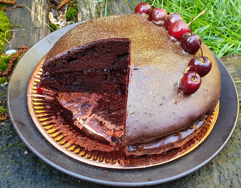 Gluten and dairy free chocolate cake