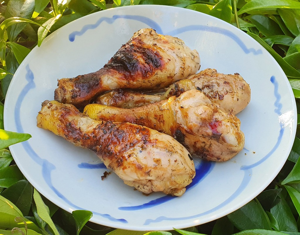 Mustard and dill BBQ Chicken