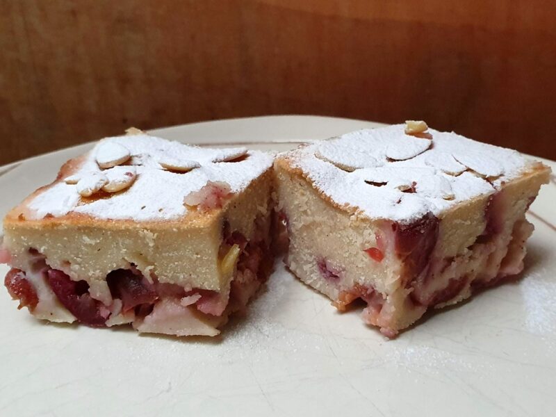 Gluten and dairy-free cherry clafoutis