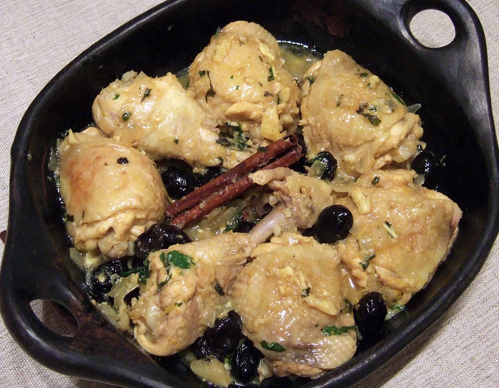 Zesty Moroccan chicken stew