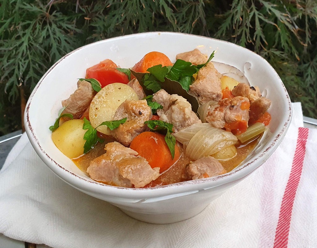 Pork and potato stew