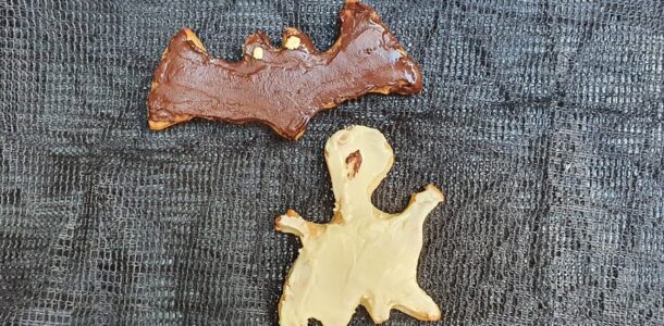 Easy Chocolate Halloween cookies
