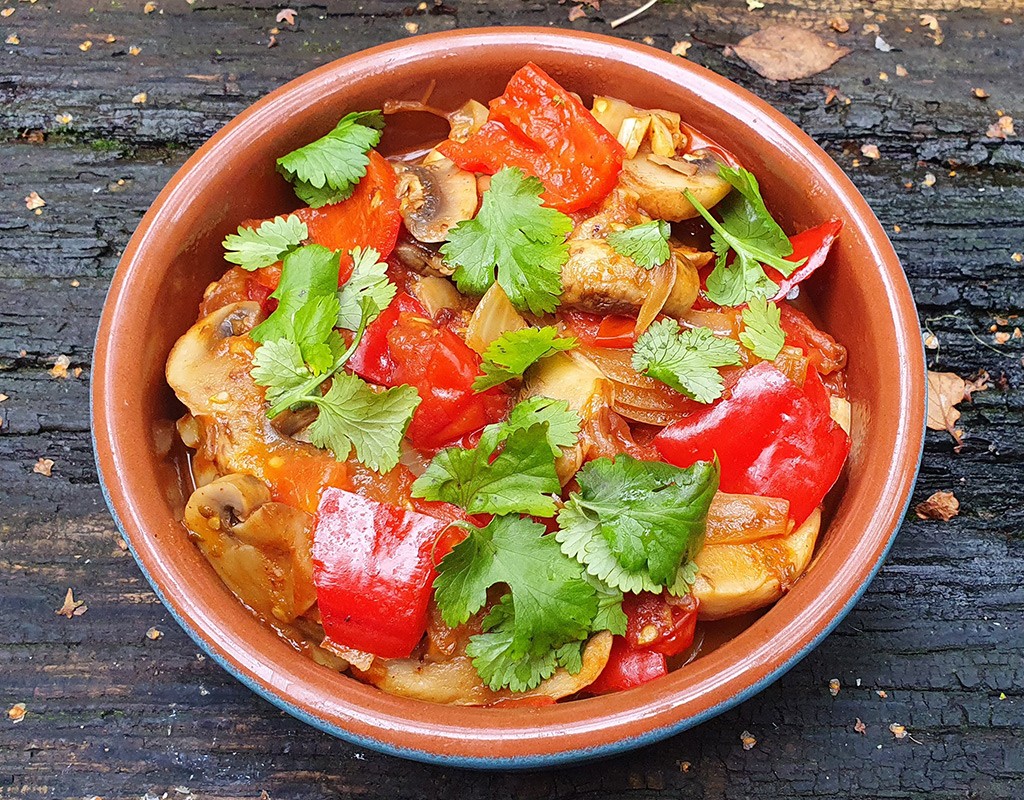 Chipotle mushroom fry