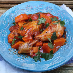 Chicken and sweet potato stew