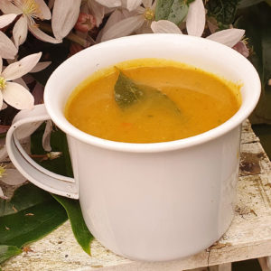 Curried carrot and parsnip soup