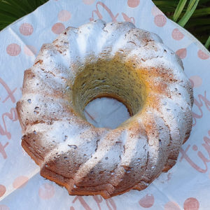 Poppyseed and yoghurt bundt cake