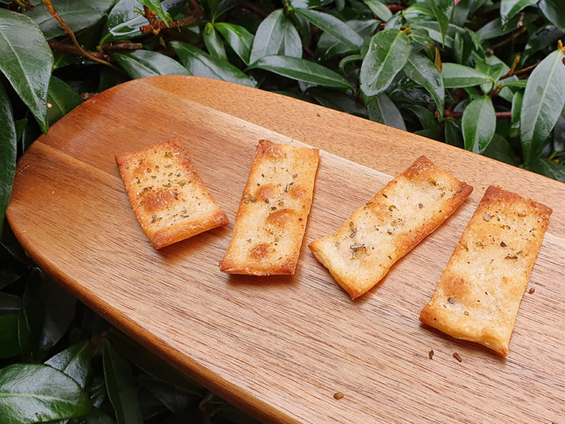 Pizza dough garlic breadsticks