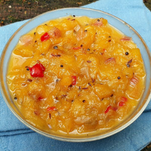 Spicy mango chutney