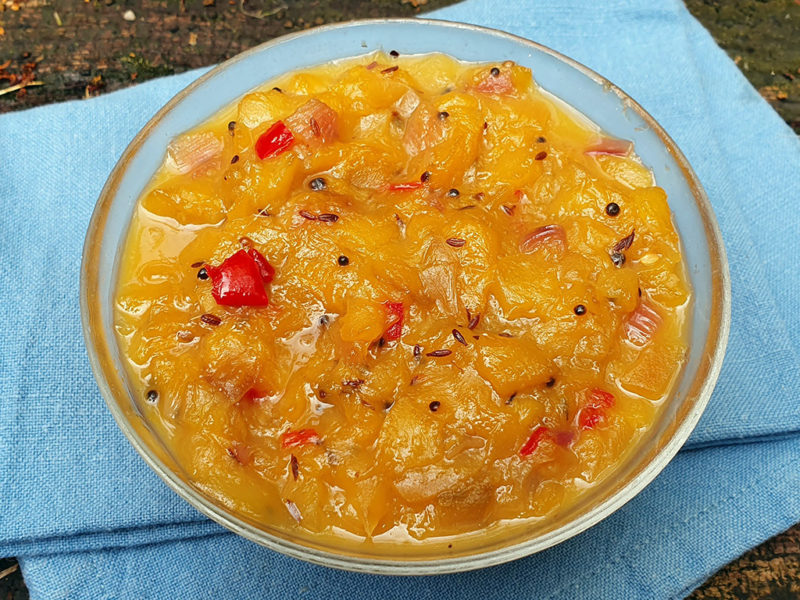 Spicy mango chutney