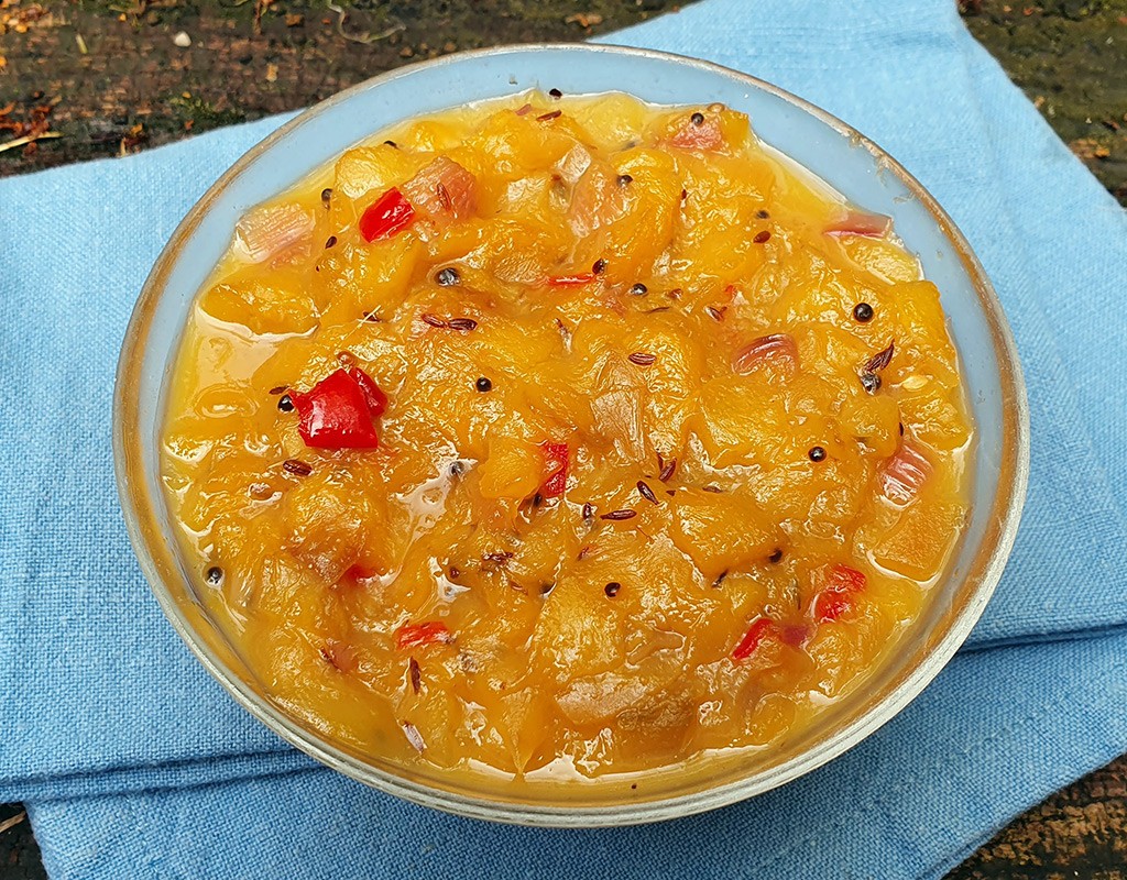 Spicy mango chutney