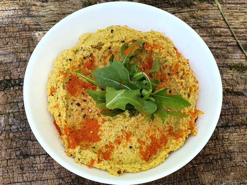 Barbecued Aubergine Hummus