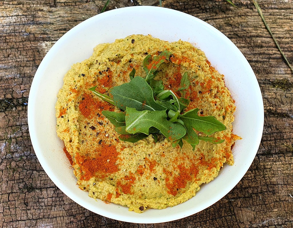 Barbecued Aubergine Hummus