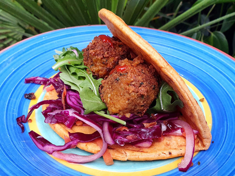 Chipotle falafels