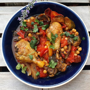 Persian style chicken stew