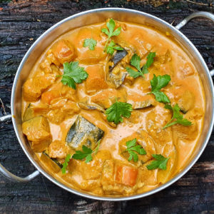 Turkey and vegetable tikka masala