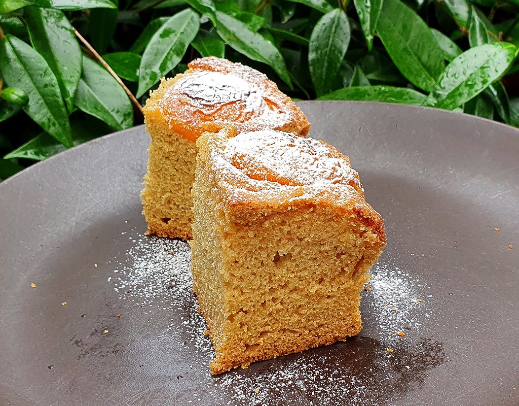 Gluten-free apricot cake