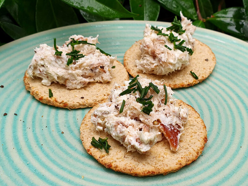 Smoked mackerel and feta spread