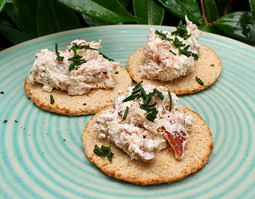 Smoked mackerel and feta spread