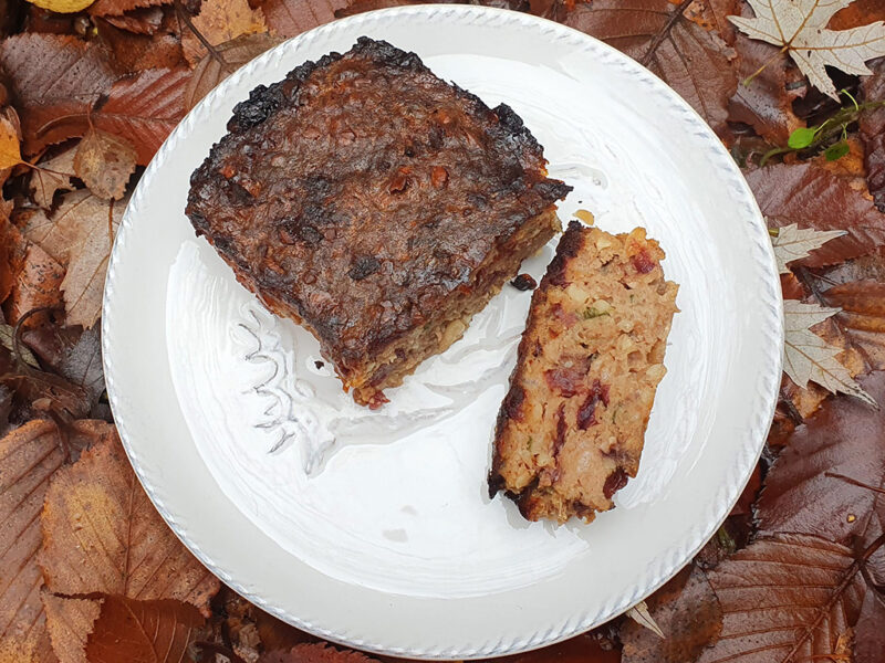 Cranberry and hazelnut stuffing