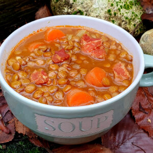 Bacon and Lentil Soup