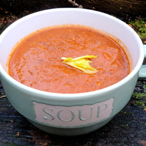 Black bean and tomato soup